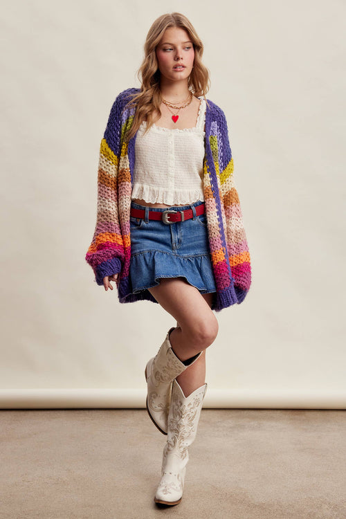 The Woodstock Crochet Cardigan
