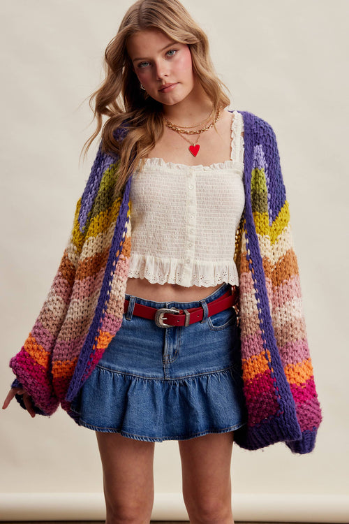 The Woodstock Crochet Cardigan