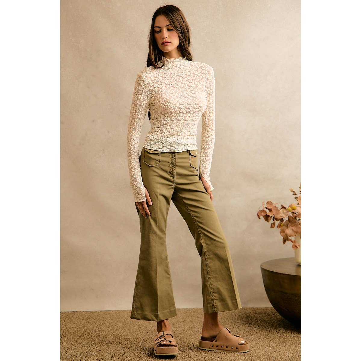 Aimee Floral Lace Top