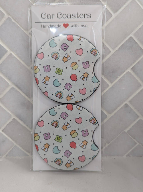 Lucky Charm Car Coasters