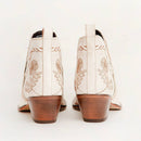 Loyal West Southwest Booties – White