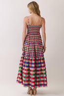 The Andie Checkered Maxi