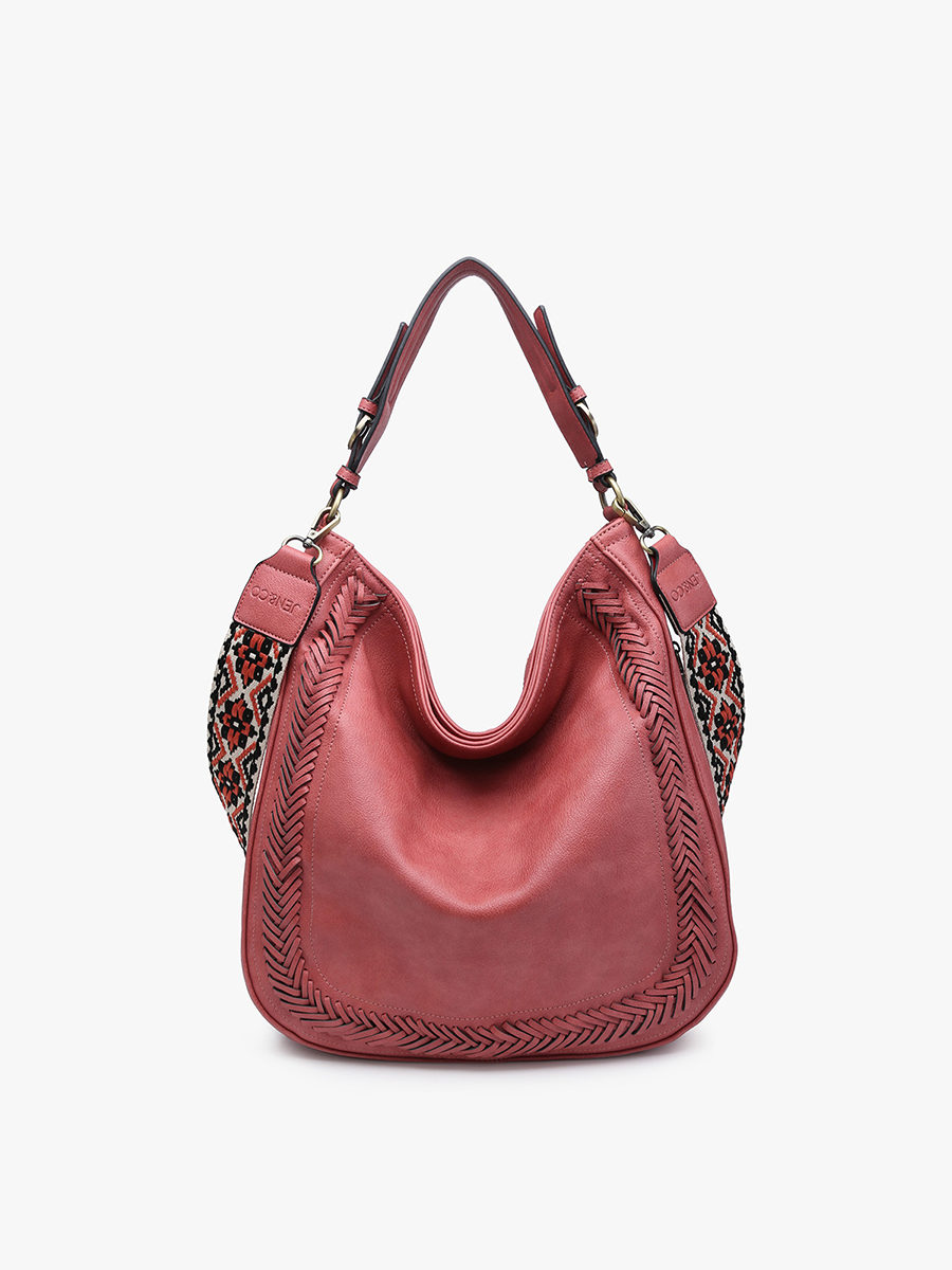 Aris Whipstitch Hobo Bag