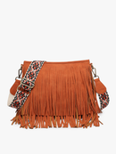 Sadie Suede Fringe Crossbody