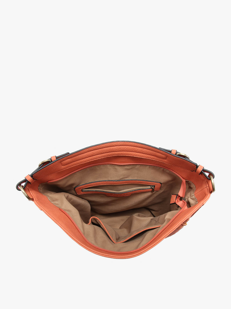 Aris Whipstitch Hobo Bag