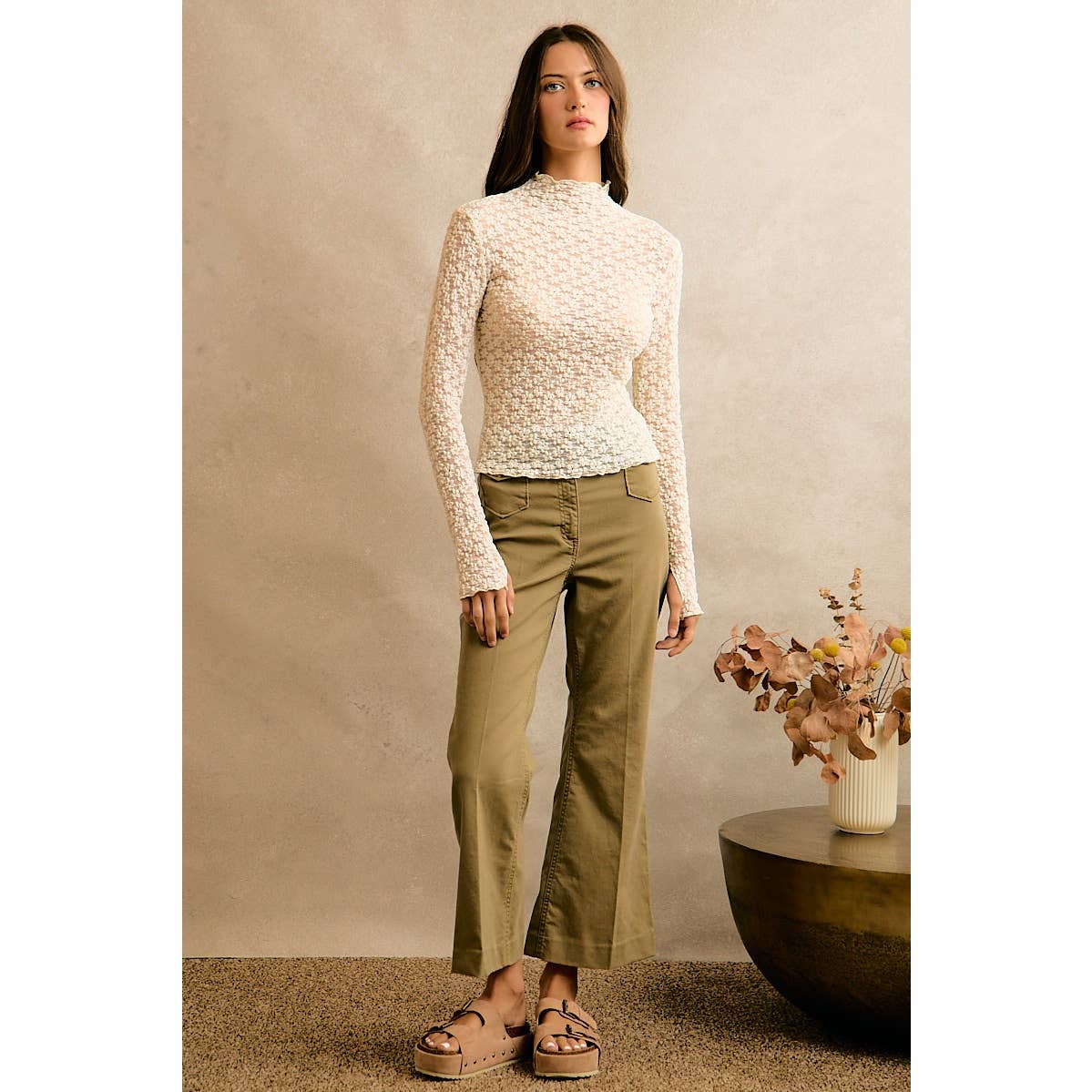 Aimee Floral Lace Top