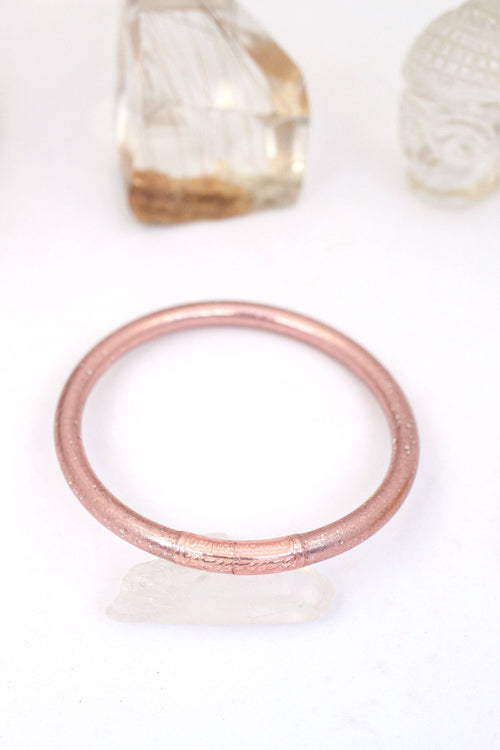 Single Rainbow Thai Buddhist Temple Bracelet, Mantra Bangle