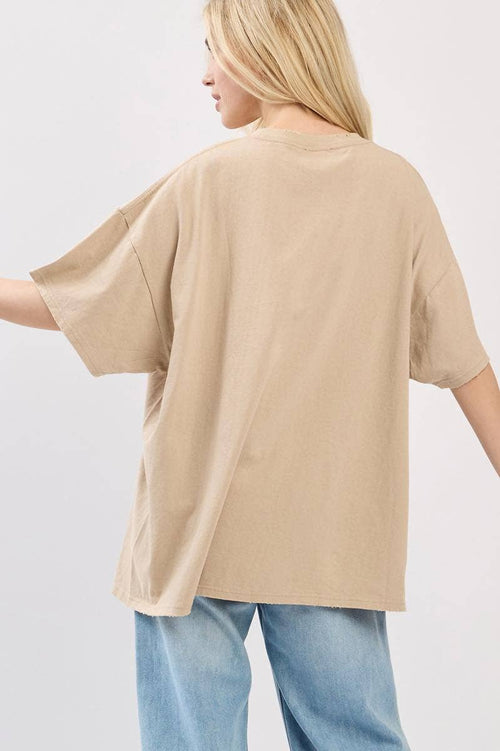 Rock N Roll Vintage Graphic Oversized Seamless Box Tee