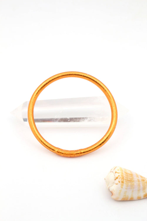 Single Rainbow Thai Buddhist Temple Bracelet, Mantra Bangle