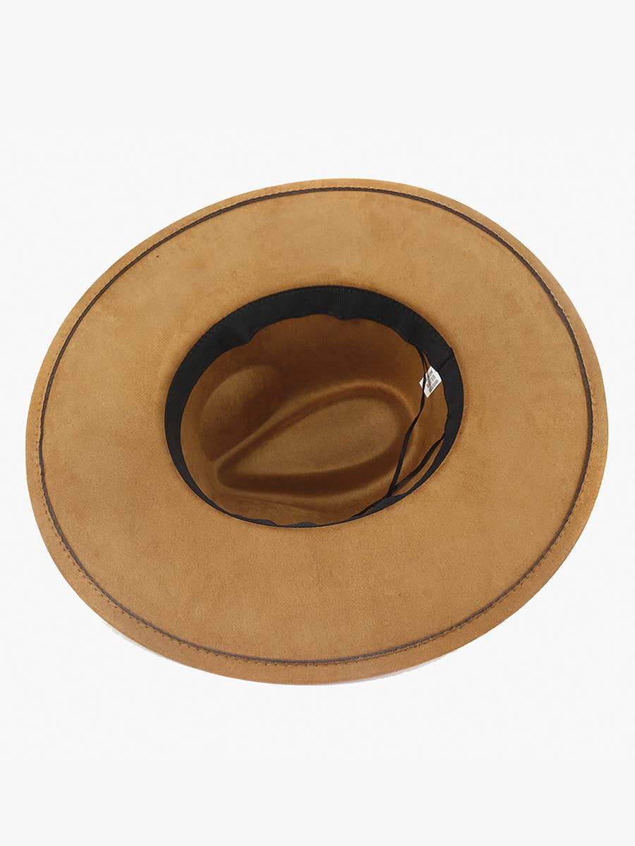 Atlas Faux Suede Fedora