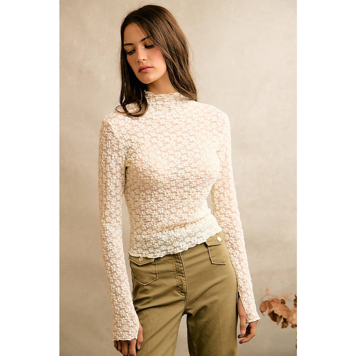 Aimee Floral Lace Top