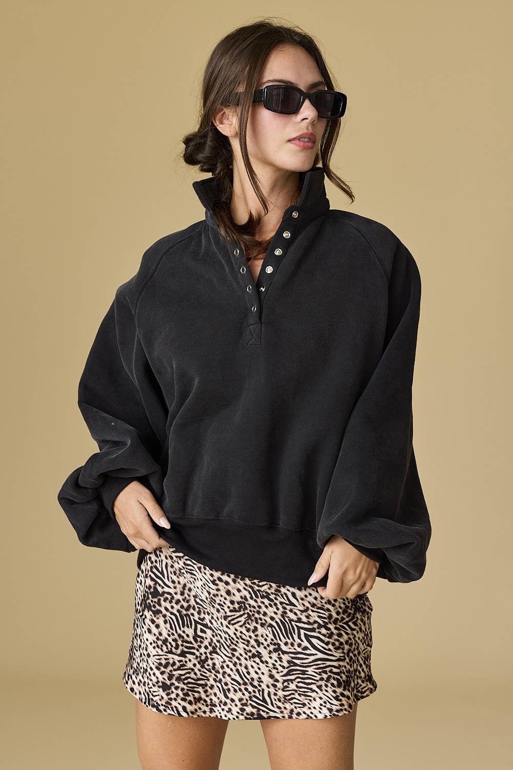 PT16060 - Piper Snap Button Collared Sweater (2-2-2)