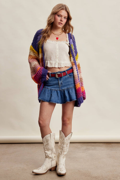 The Woodstock Crochet Cardigan