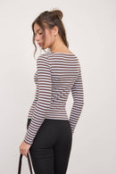 The Luna Stripe Top