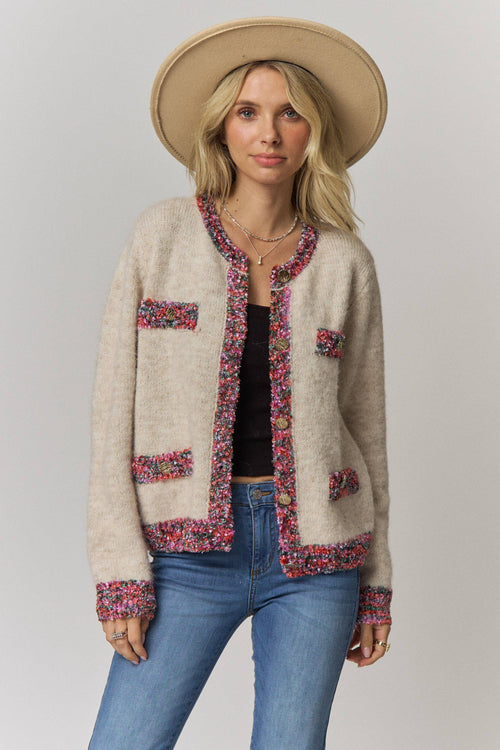 The Audrey Tweed Cardigan