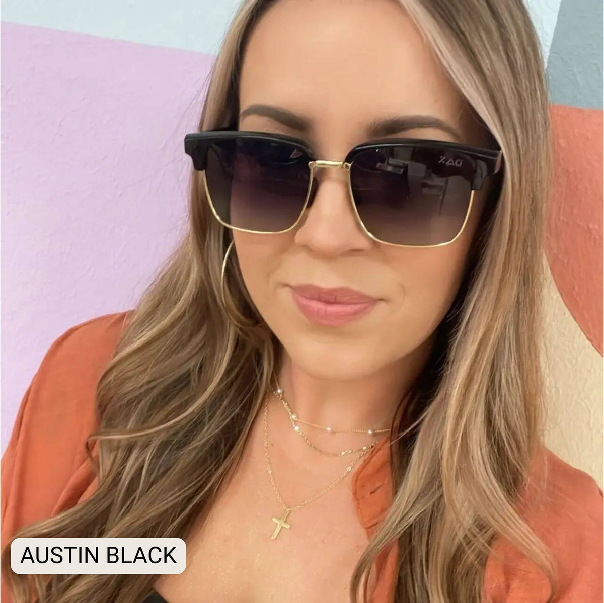 Austin - Unisex Polarized Square Sunglasses