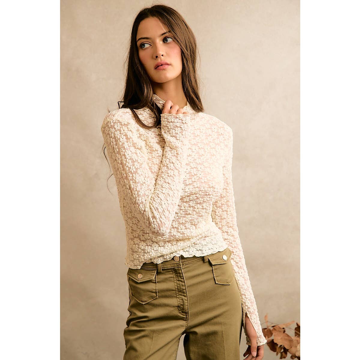 Aimee Floral Lace Top
