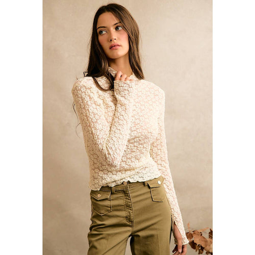 Aimee Floral Lace Top