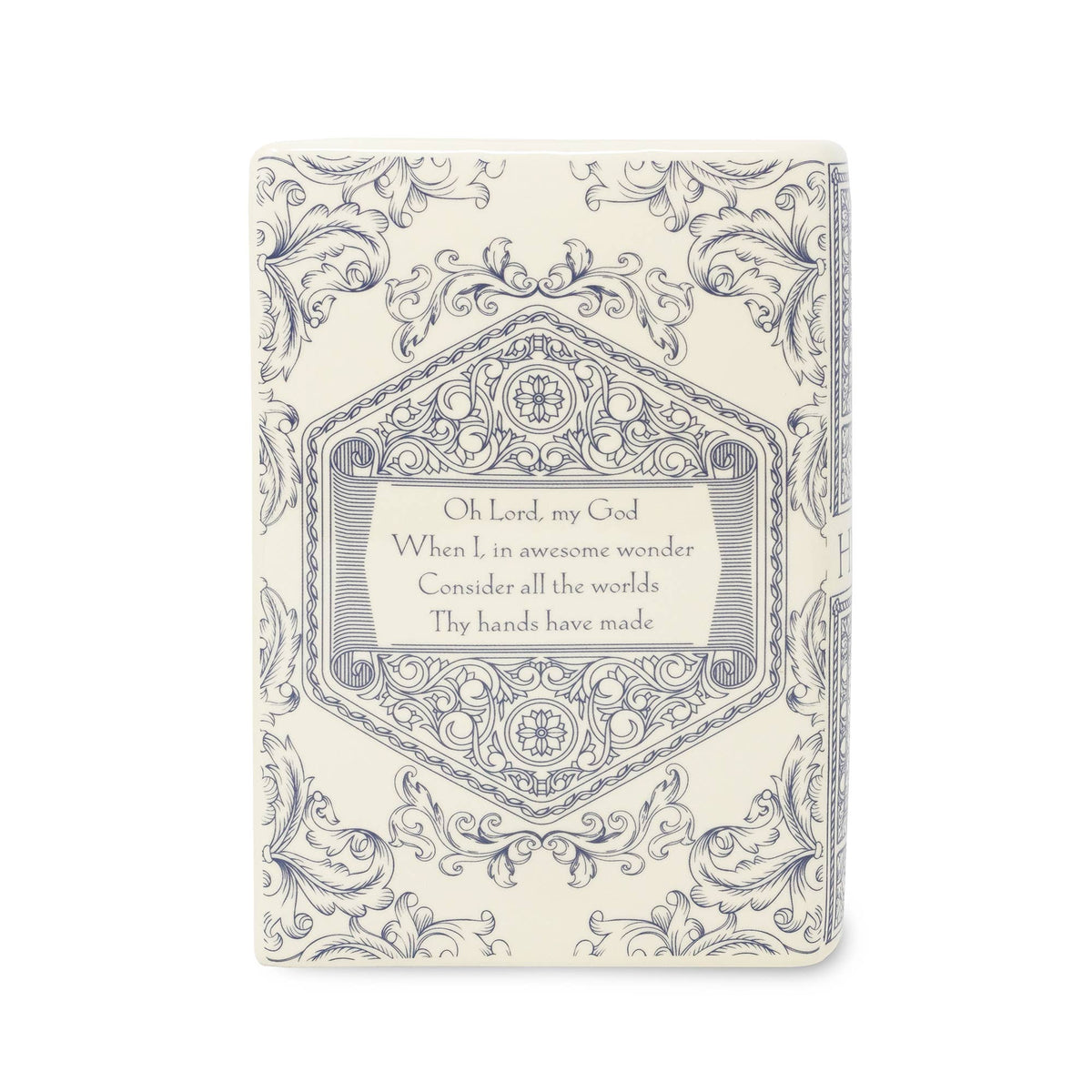 Large Book Vase, Hymnal