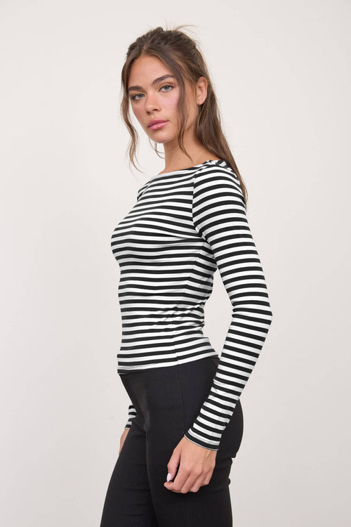 The Luna Stripe Top