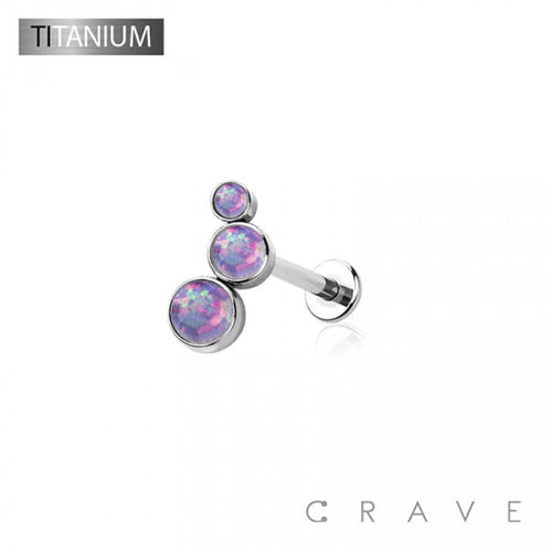 IMPLANT GRADE TITANIUM THREADLESS (PUSH IN) ROUND SYNTHETIC