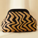Woven Clutch Purses for Woman Summer Beach Purse for Vacatio