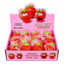 12PCS - Strawberry Squeeze Squishy Stress Relief Toy