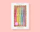 Pen Set - Motivational - "Best Teacher Ever" - 5 Piece Set