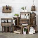 Set of 4 Wood Crates