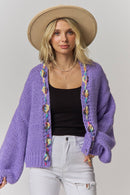 The Mabel Chunky Cardigan – Green