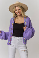 The Mabel Chunky Cardigan – Green