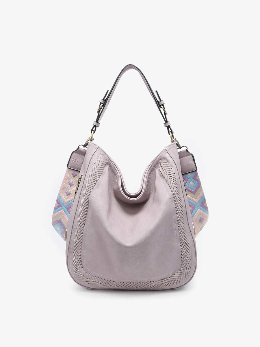 Aris Whipstitch Hobo Bag