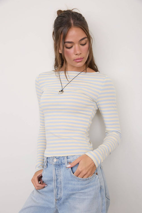 The Luna Stripe Top