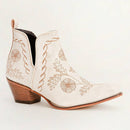 Loyal West Southwest Booties – White