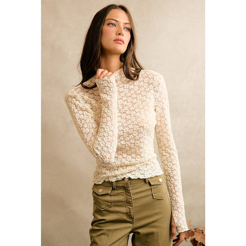Aimee Floral Lace Top