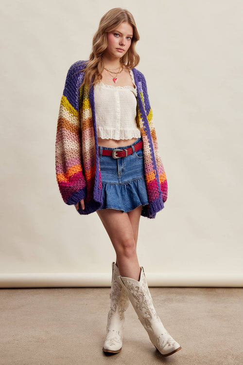 The Woodstock Crochet Cardigan