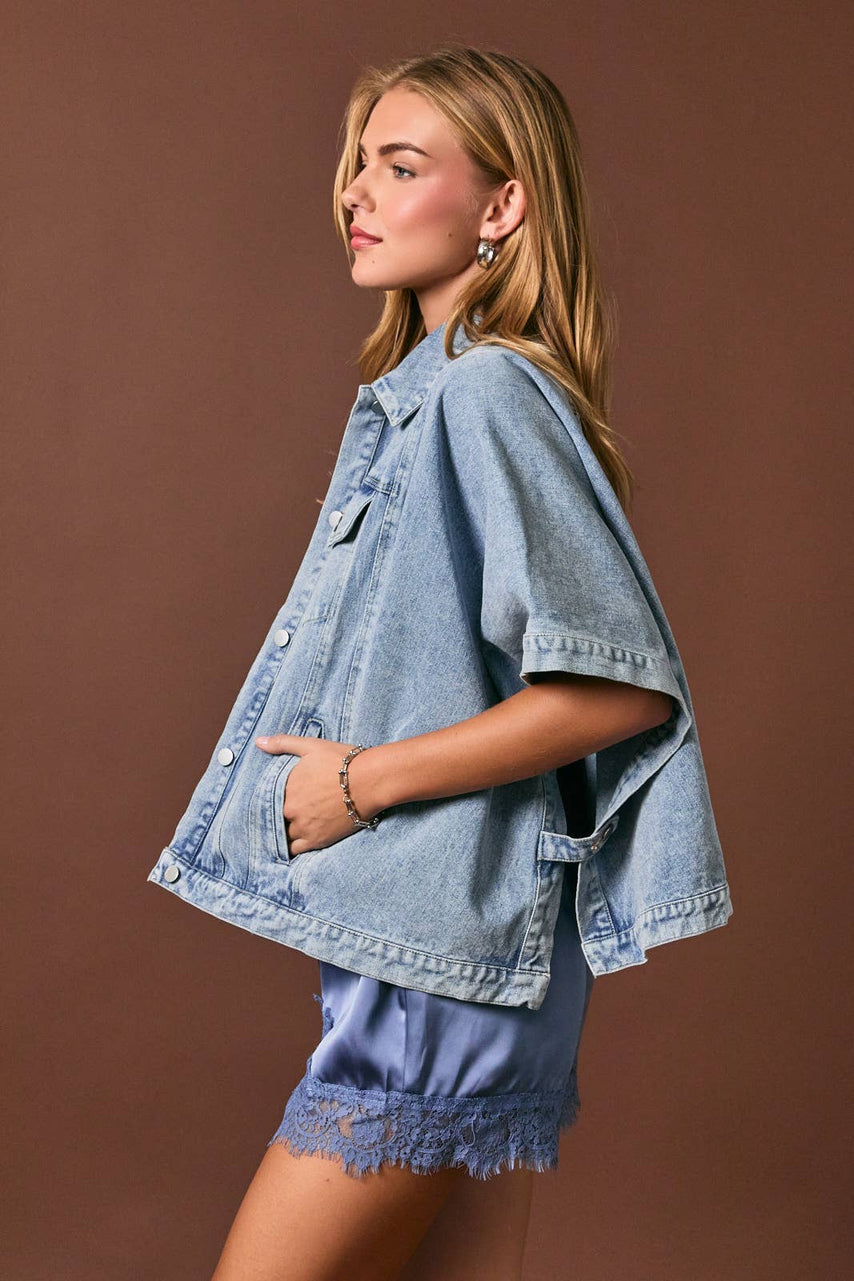 The Callie Cape Jacket