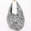 Zebra Hobo Bag