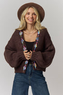 The Mabel Chunky Cardigan – Green