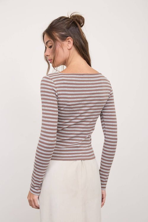 The Luna Stripe Top