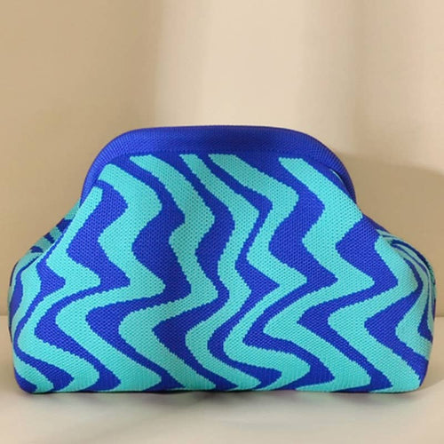 Woven Clutch Purses for Woman Summer Beach Purse for Vacatio
