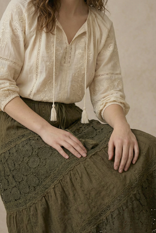 Juniper Lace Maxi Skirt