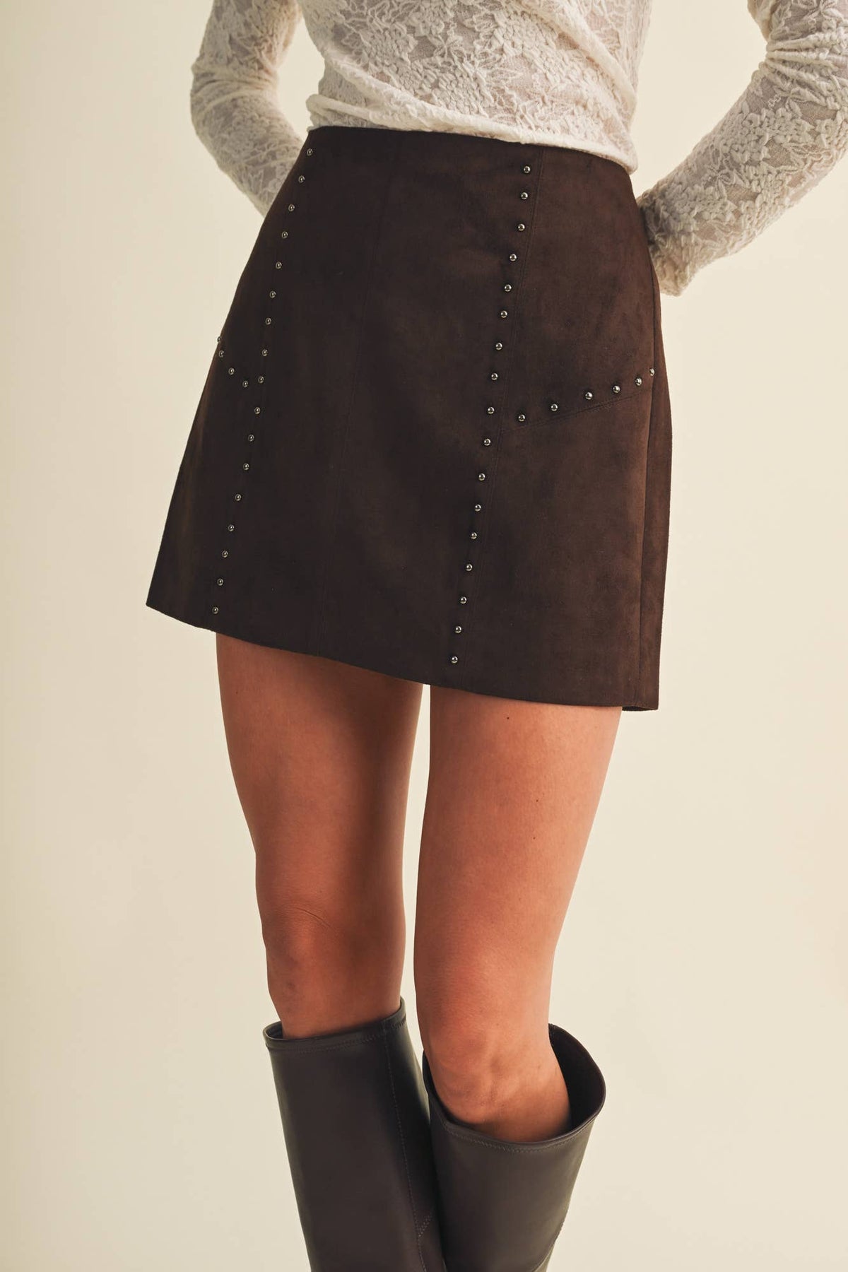 The Santa Fe Studded Skirt
