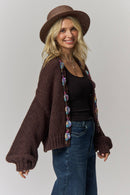 The Mabel Chunky Cardigan – Green