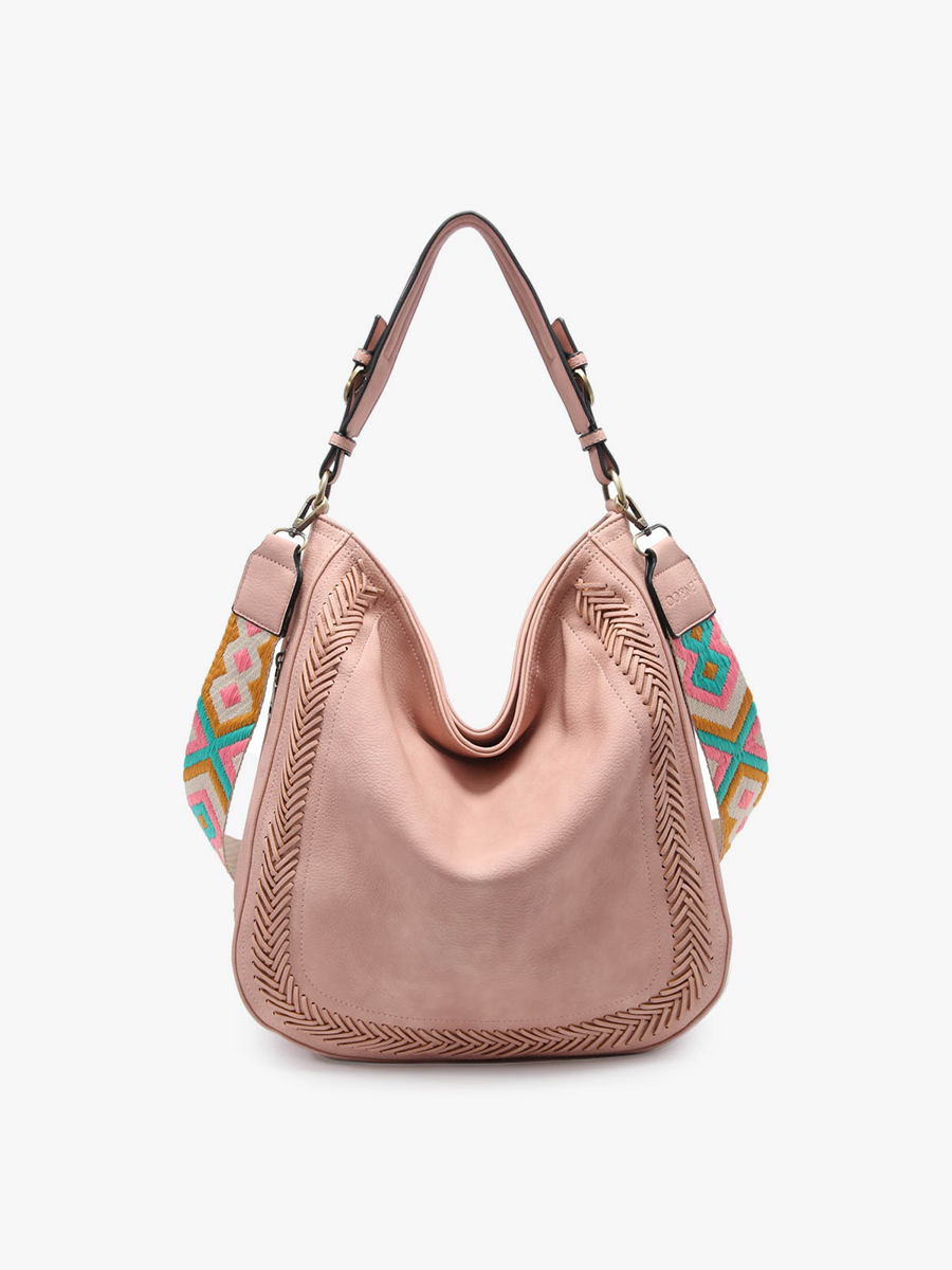 Aris Whipstitch Hobo Bag