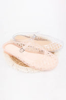 Nemo Jelly Mary Jane Flats – Brown