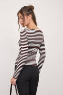 The Luna Stripe Top