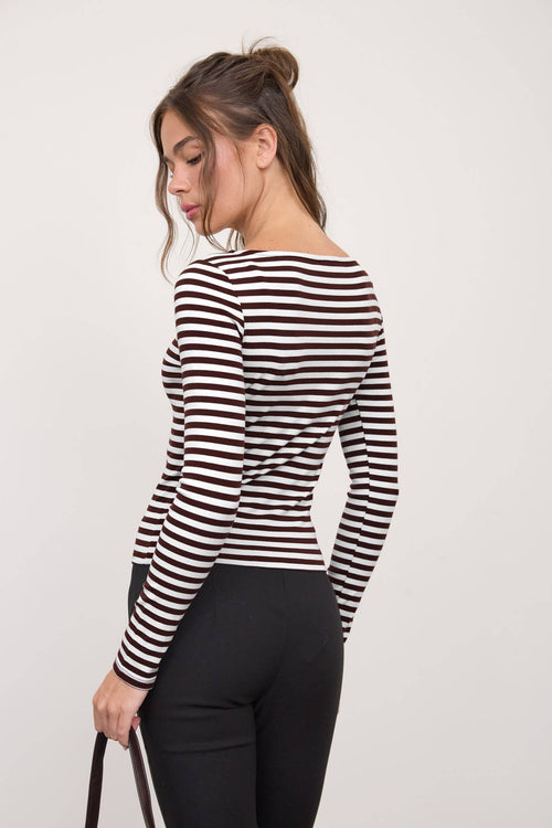 The Luna Stripe Top