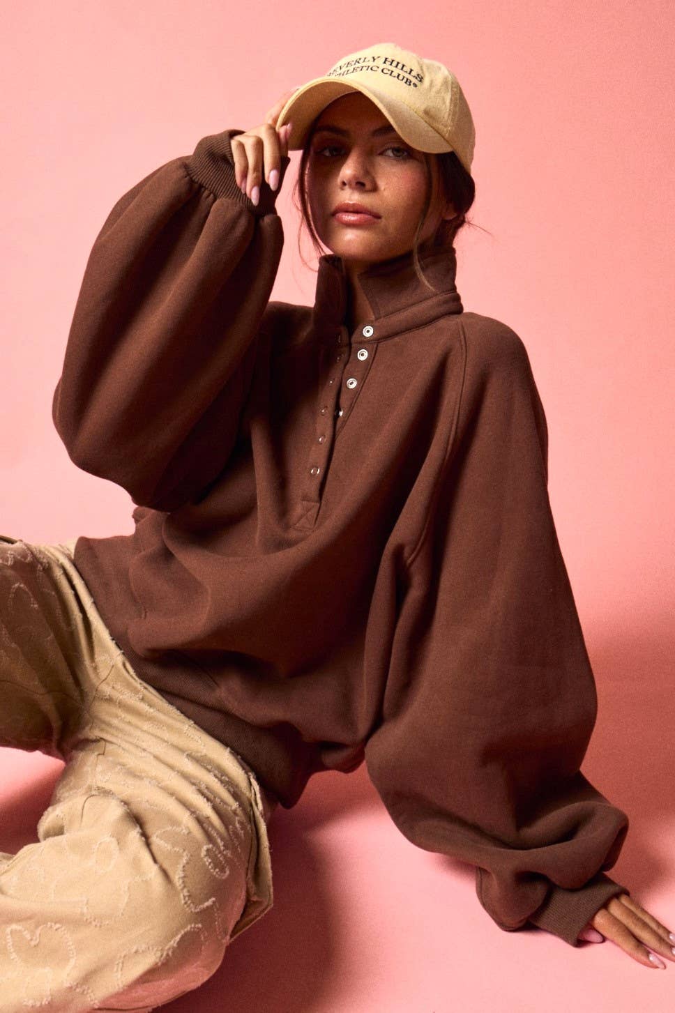 PT16060 - Piper Snap Button Collared Sweater (2-2-2)