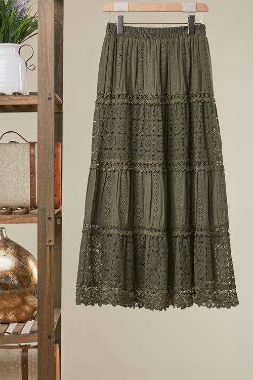 Juniper Lace Maxi Skirt